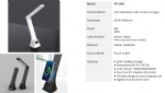 LED table lamp